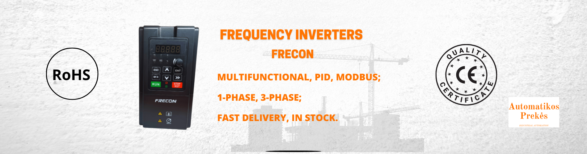 Frequency inverter FRECON