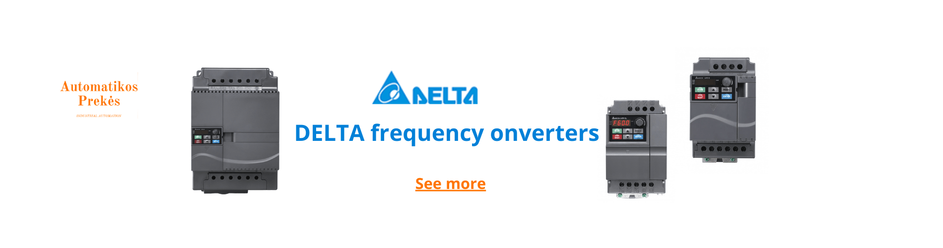 Delta frequency inverters