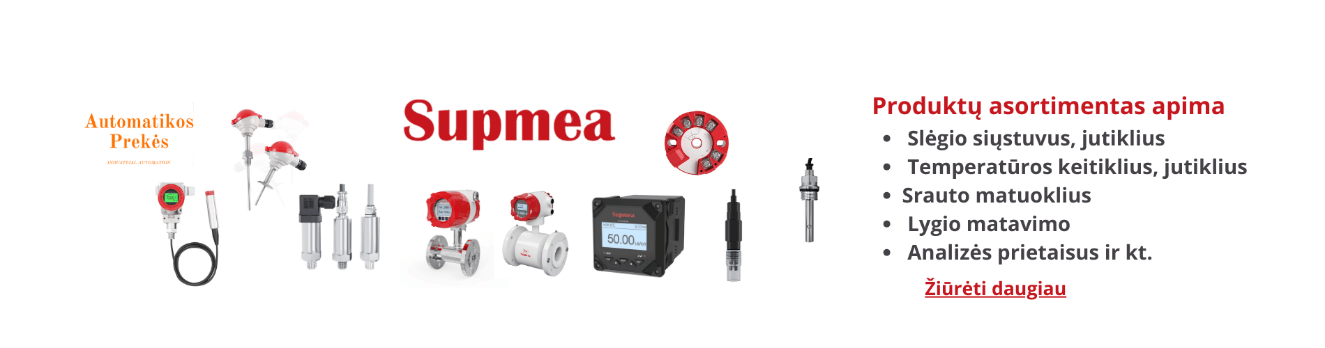 SUPMEA prekės