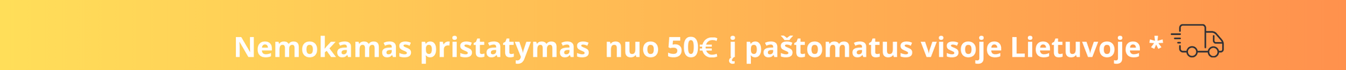 Nemokamas pristatymas