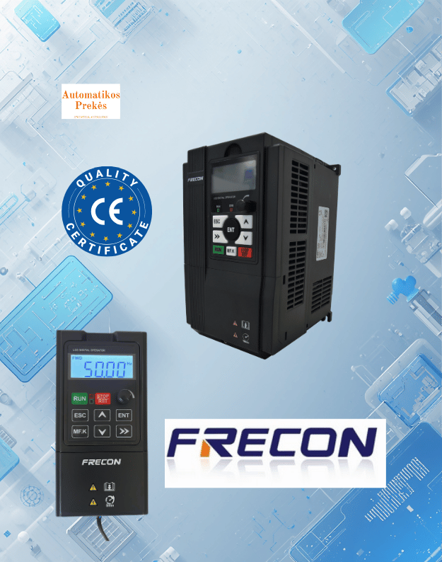 Frecon dažnio keitikliai – patikimas pasirinkimas jau 10 metų