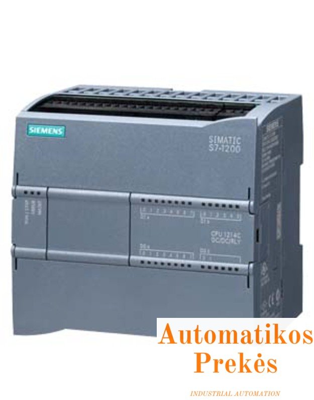 PLC valdiklis SIMATIC S7-1200 CPU 1214C