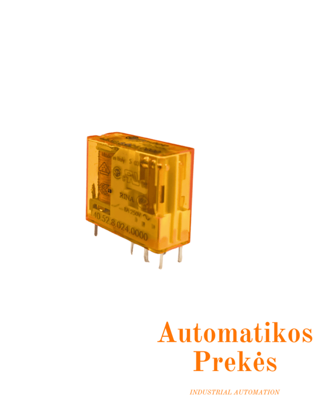 Finder relė 24V AC, 8A, 2CO 40.52.8.024.0000