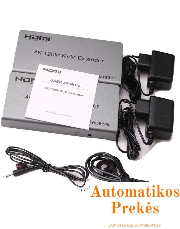 HDMI prapletėjas (extender) iki 120m 1080P