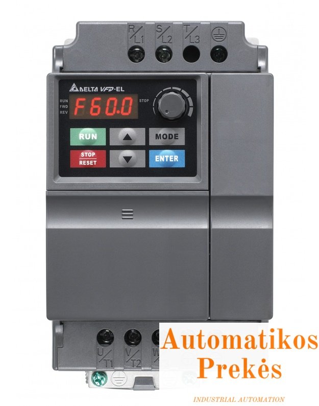 Dažnio keitiklis VFD022EL21A, 220V, 2.2kW