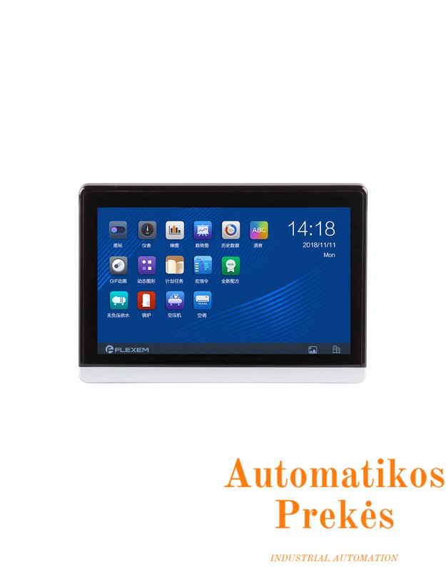 HMI panelė F007N, 7",16:9 TFT LCD, DC24V  1