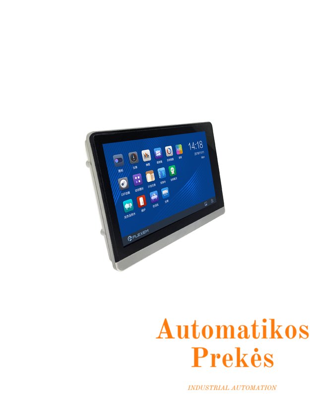 HMI panelė F007N, 7",16:9 TFT LCD, DC24V 