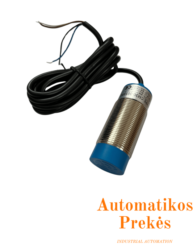 Talpuminis jutiklis CM30-3015PC, PNP NO+NC 6-36V DC 1