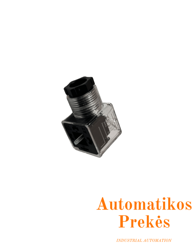 DC 24V Solenoidinės ritės jungtis hidrauliniam vožtuvui 1